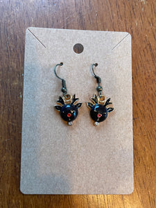 Reindeer earrings