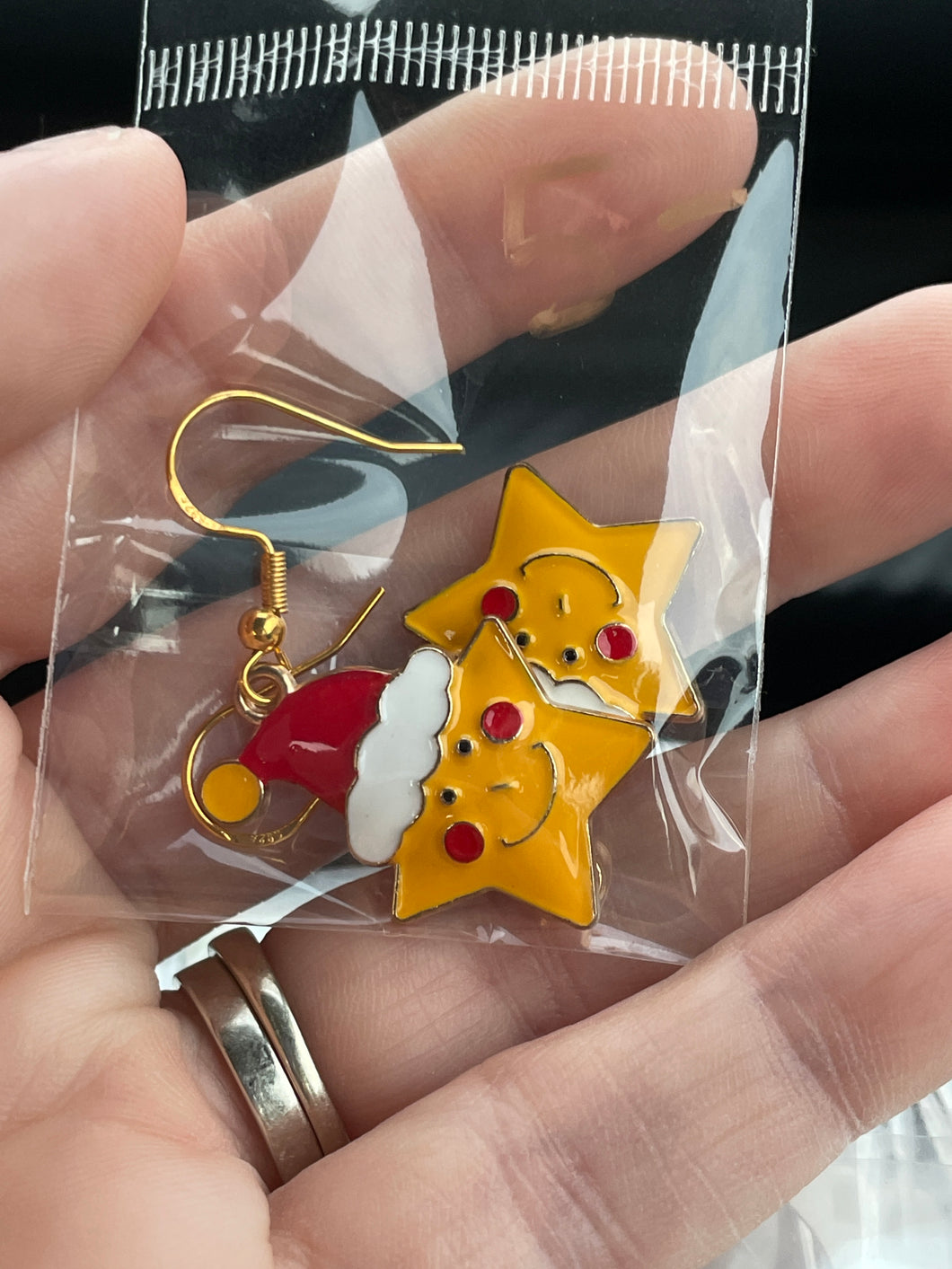 Star earrings