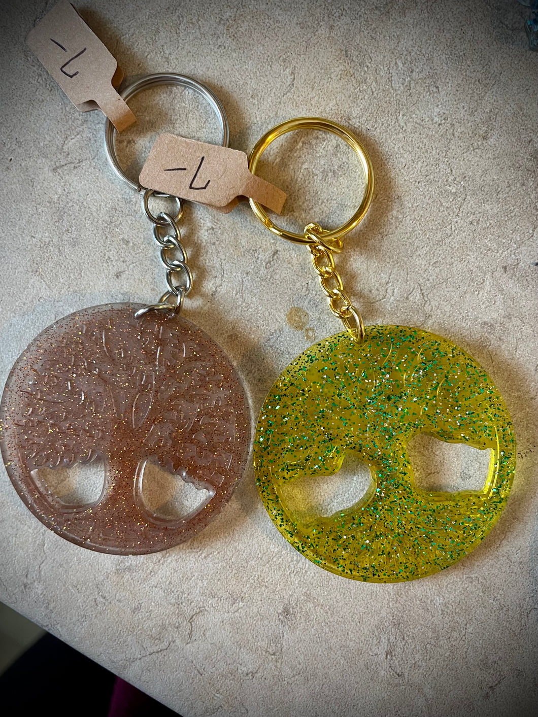 Tree of Life - Resin keychain - large