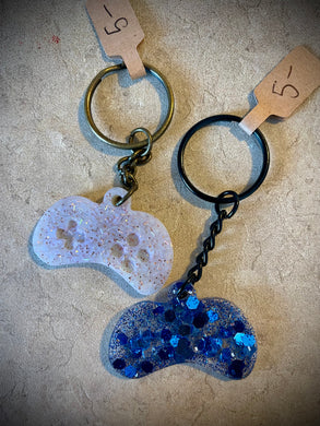 Video Game Controller 1 - Resin keychain, small