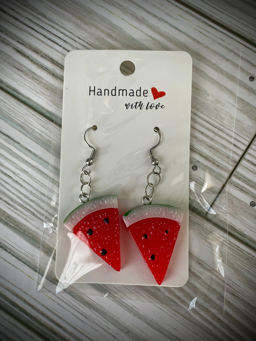 Watermelon earrings