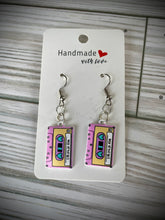 Load image into Gallery viewer, Cassette Tape earrings