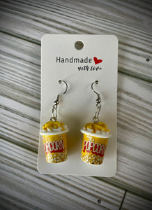 Popcorn earrings