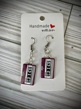 Load image into Gallery viewer, Cassette Tape earrings