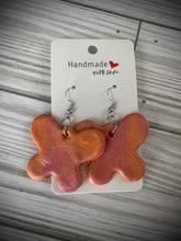 Load image into Gallery viewer, Butterfly earrings - clay