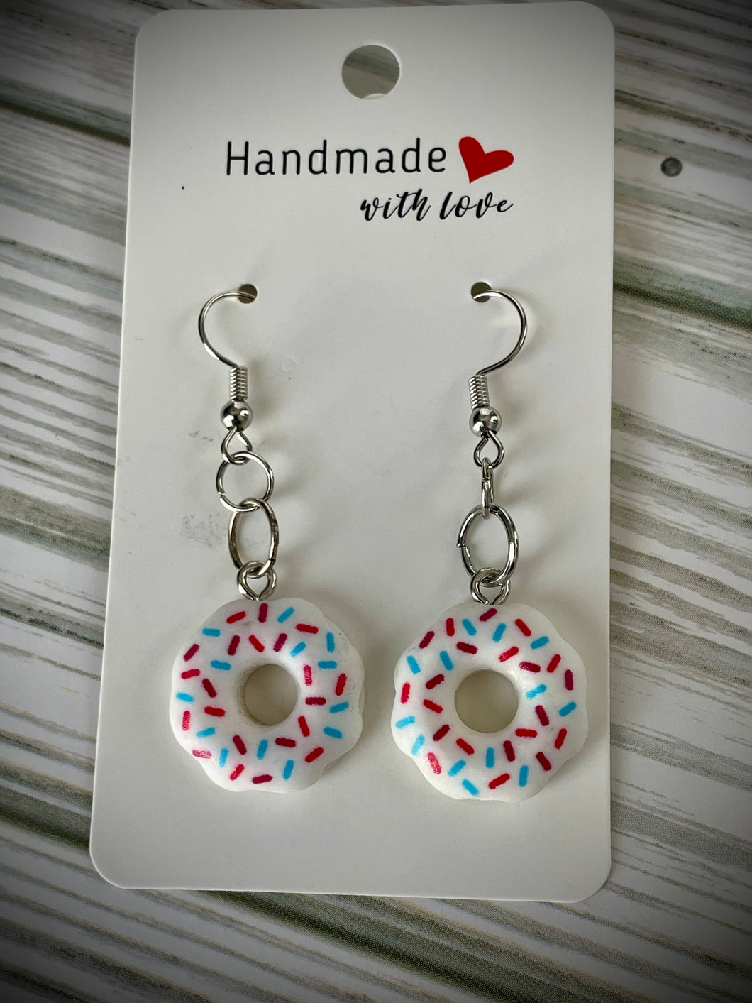 Donut earrings