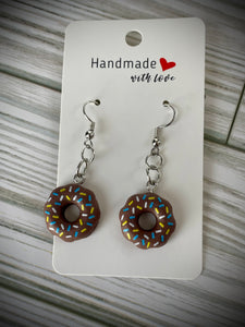 Donut earrings