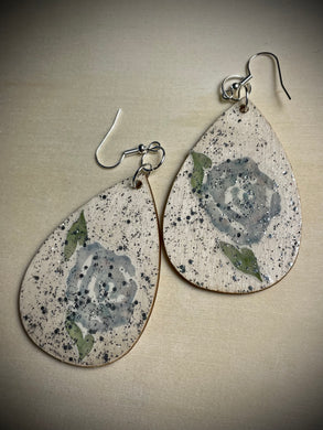 Mixed Media wooden Earrings